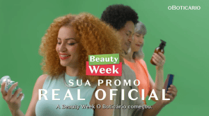 . Com o Boticário, a Beauty Week, maior promoção anual da marca, traz descontos que permeiam praticamente o mês inteiro.