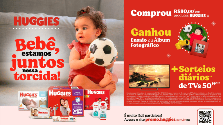 Bebês precisam de estímulos e cuidados para se desenvolverem de forma saudável, segundo mostrou a pesquisa promovida por Huggies.