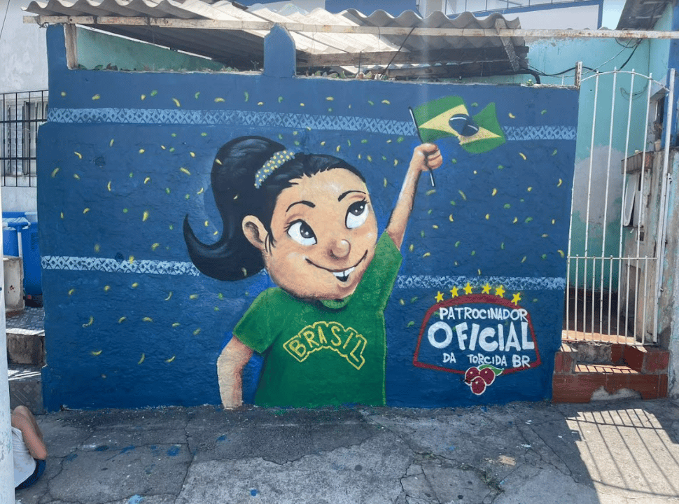 Guaraná Antarctica, patrocinador oficial da Torcida BR, decidiu dar uma força para os torcedores celebrando junto com eles os grafites.