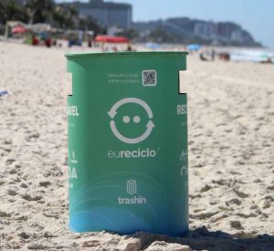 Onda Circular: campanha criada pela eureciclo e Burle para compensação ambiental de resíduos retirados da praia.