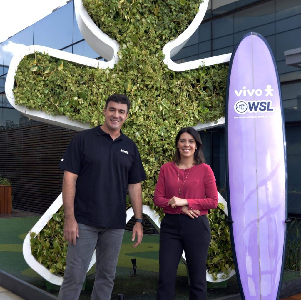A WSL e a Vivo anunciam uma uma nova parceria para 2023, iniciando a atuação da marca na modalidade e fomentando o apoio ao surfe no país.