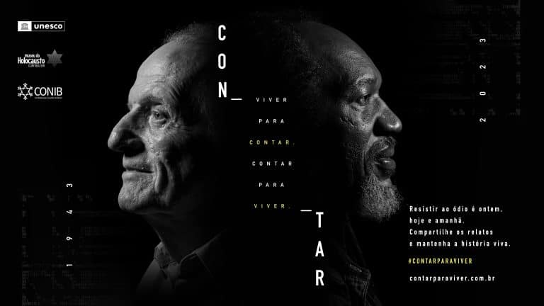 Unesco lança a campanha "Viver Para Contar. Contar Para Viver", no Dia Internacional da Memória do Holocausto.