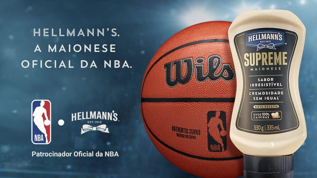 A Hellmann's anunciou ontem, dia 19 de janeiro, um acordo de longo prazo em parceria inédita com a NBA (National Basketball Association).