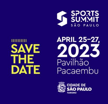 O Sports Summit São Paulo 2023 chega à capital paulista entre os dias 25 e 27 de abril no Pavilhão do Pacaembu.