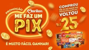 Um dos maiores fabricantes do Brasil, o Grupo Marilan lança, no dia 30 de janeiro, a promoção “MARILAN, ME FAZ UM PIX”.