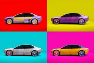 CES 2023 - BMW surpreende com protótipo de carro que muda de cor