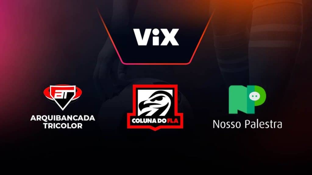 Para os aficionados por futebol, o serviço de streaming gratuito ViX apresenta o canal ViX Esportes com produções dedicadas a grandes times.