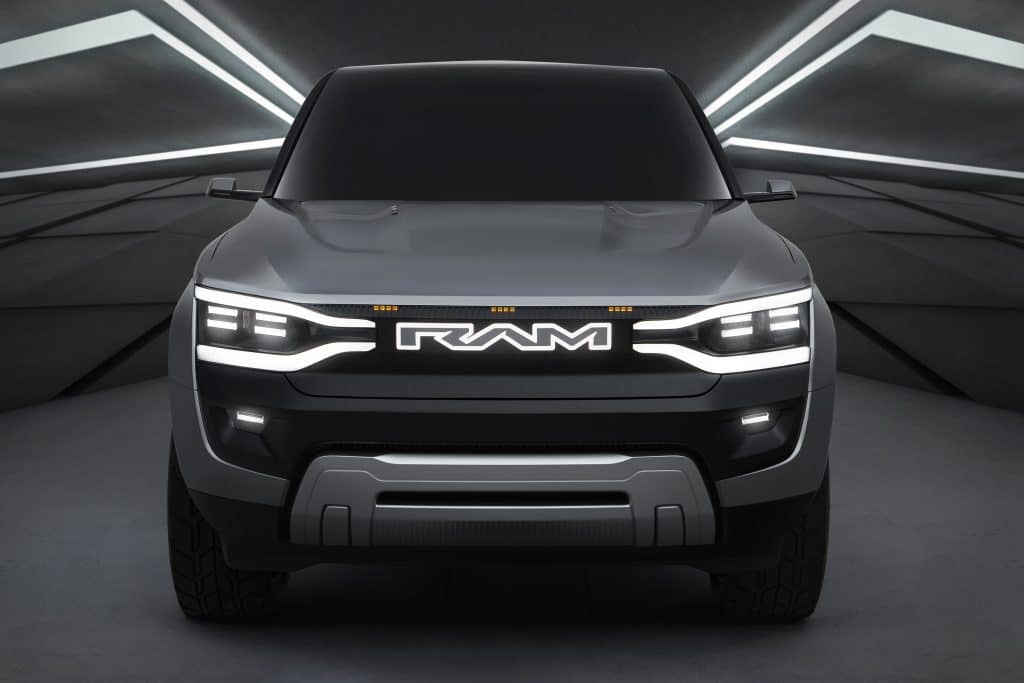 CES 2023 - A marca Ram apresenta conceito de veículo elétrico a bateria Ram 1500 Revolution