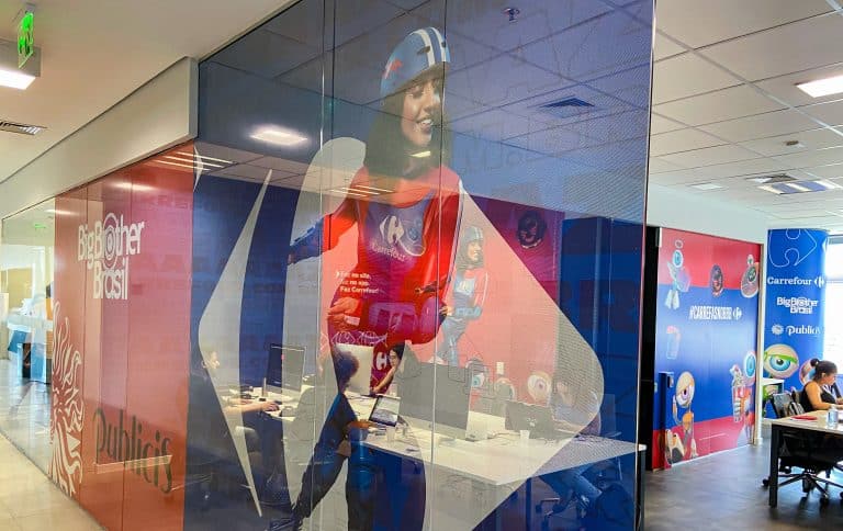 A Publicis criou um war room personalizado dentro de seu escritório para atender o Carrefour durante a 23ª edição do ‘BBB’, da Globo.