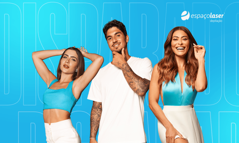 Espaçolaser lança neste mês sua nova campanha, estrelada pelas embaixadoras Juliana Paes e Jade Picon, além do surfista Gabriel Medina.