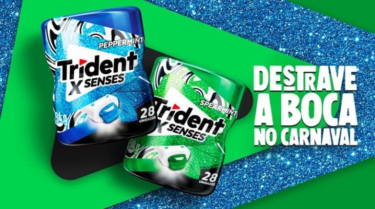 Chegou a hora de Trident levar a sensorialidade da linha XSenses como patrocinadora do show da banda norte-americana Imagine Dragons.