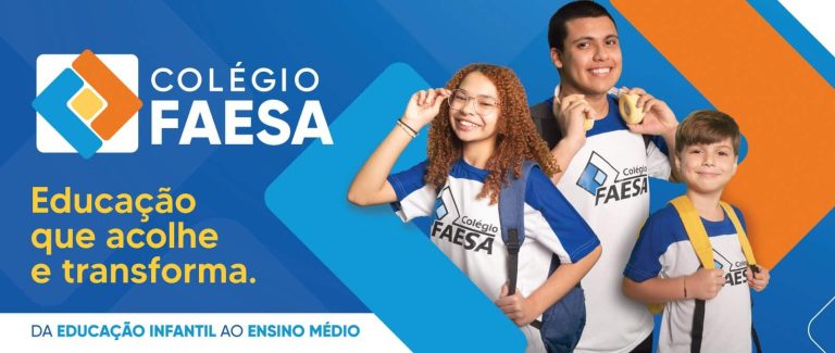O tradicional colégio FAESA está de volta à mídia, com a campanha nomeada "Educação que acolhe e transforma", criada pela agência Ampla.