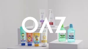 A Eurofarma, farmacêutica de capital 100% brasileiro, apresenta sua primeira linha de produtos de higiene e cuidados pessoais: a OAZ.