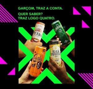 O Grupo Petrópolis define a VMLY&R como agência para as marcas Petra e para as suas cervejas premium: Black Princess, Cacildis e Cabaré.