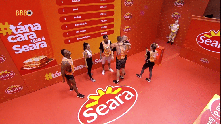 A rotina da casa mais vigiada do Brasil não para, e o Brasil conheceu mais um anjo do "BBB23", em prova de velocidade promovida pela Seara.