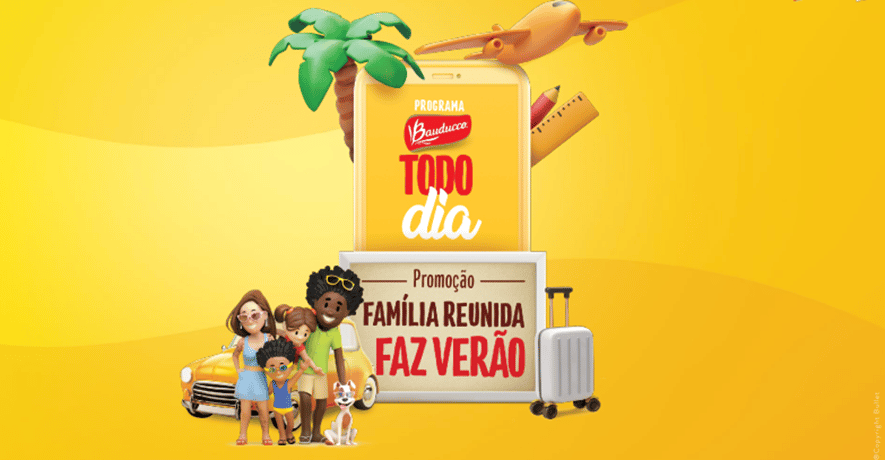 A Bauducco estreia a promoção "Família Reunida faz Verão", que faz parte do Programa Bauducco Todo Dia, que traz diferentes promoções.