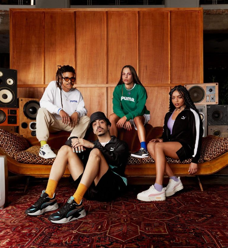 A PUMA Brasil lança hoje sua nova campanha" Amanhã já é história" da categoria de Sportstyle, estrelada por grandes nomes da geração Z.