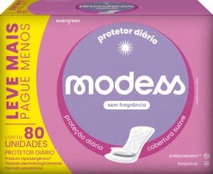 A Modess, primeira marca de absorventes higiênicos descartáveis, volta ao mercado após mais de uma década, pelas mãos da Ever Green. 
