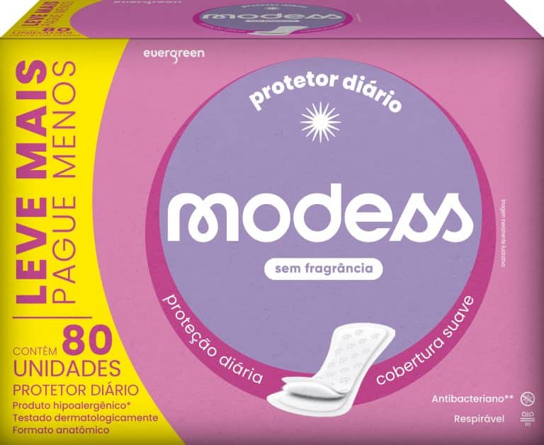 A Modess, primeira marca de absorventes higiênicos descartáveis, volta ao mercado após mais de uma década, pelas mãos da Ever Green. 
