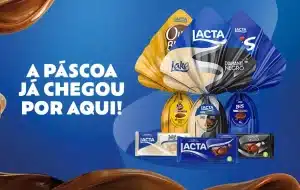 Pioneira em ovos de chocolate, a Lacta estreia página oficial no Mercado Livre como parte da estratégia de vendas online para a Páscoa 2023.