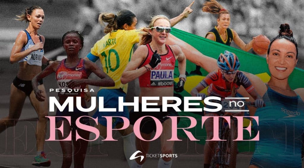 Ticket Sports, plataforma de nscrições para eventos esportivos, disponibiliza pesquisa que ilustra o cenário das mulheres no esporte.