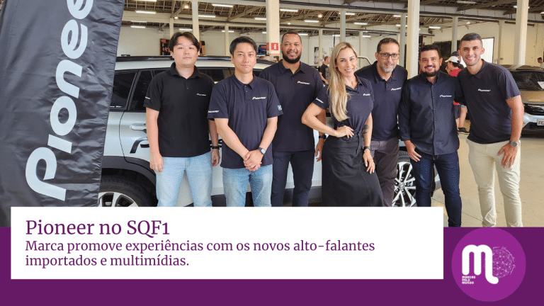 Pioneer promove experiências com seus alto-falantes importados e multimídias no SQF1 - SQ Friends