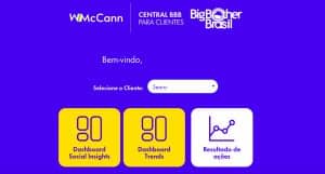 WMcCann desenvolve plataforma proprietária que acompanha em tempo real os resultados dos clientes patrocinadores do BBB.