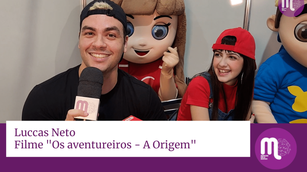 Entrevista com Luccas Neto e elenco sobre o filme "Os aventureiros - A origem"