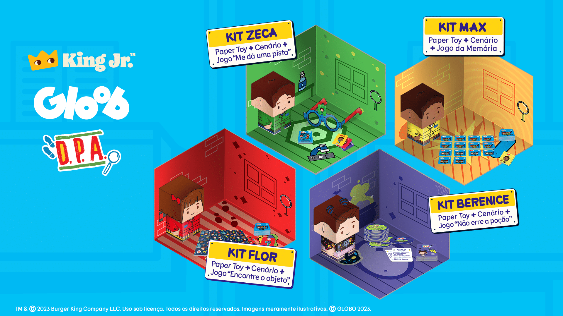 Kit Jogos dpa Detetives Do Prédio Eu Sou? + Detetive Júnior em