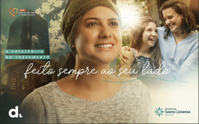 O Hospital Santa Catarina investiu em projeto de comunicação com o intuito de divulgar o recém-inaugurado Centro de Oncologia e Hematologia.