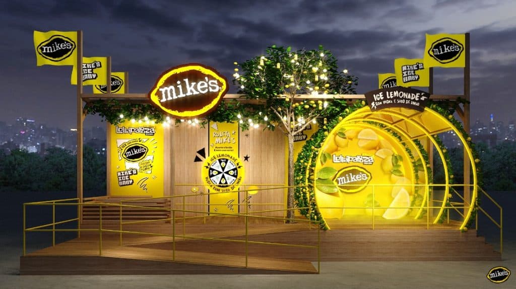 A temporada de festivais está oficialmente aberta e Mike's já garantiu a participação no Lollapalooza Brasil, se tornando patrocinador.