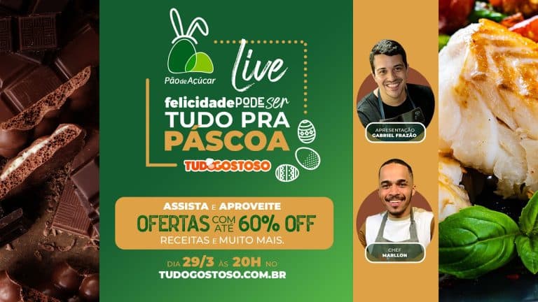 A nova campanha do Pão de Açúcar conta com o tema "A Páscoa do Pão tem tudo que você gosta: ofertas, conteúdo, felicidade e inovação".