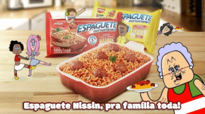 A NISSIN FOODS DO BRASIL apresenta uma nova campanha da linha espaguete, com filmes estrelados por uma simpática vovó.