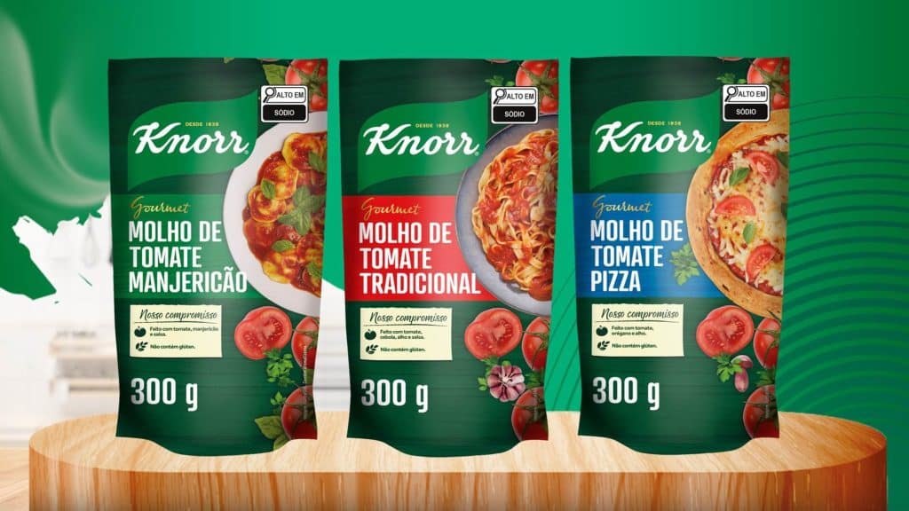 Knorr aumenta sua aposta de expansão de marca em diferentes categorias com o lançamento de sua mais nova linha de molhos de tomate gourmet.