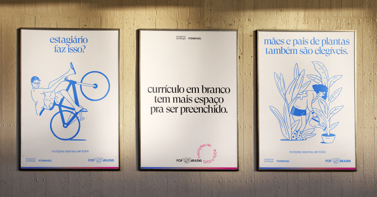 A FCB Brasil anuncia o lançamento de seu novo programa de estágio, que é focado em diversidade, o FCB/Brains.