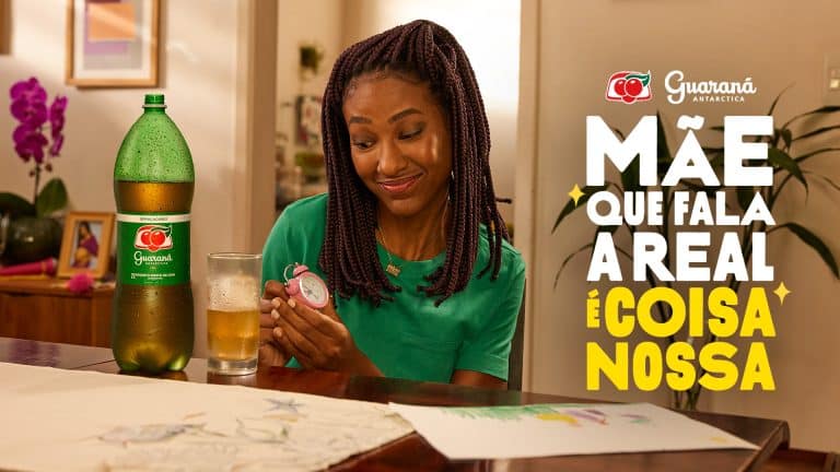 O Guaraná Antarctica quer defender que todo mundo deveria saber o que é ser mãe e trouxe um desafio para a mesa: ser parceiro da mãe.