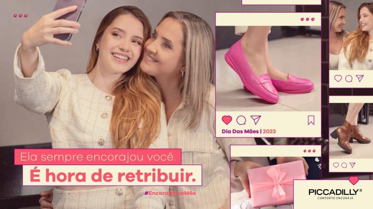 A PICCADILLY conseguiu unir Encorajamento, dedicação, conforto e bem-estar em sua nova campanha de Dia das Mães.