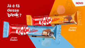 KITKAT apresentou ao público uma novidade diferente dos tradicionais chocolates presentes no portfólio: o KITKAT Mini Moments.