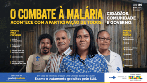 Uma das prioridades do Ministério da Saúde é a eliminação da malária no Brasil até 2035. Para isso, foi lançada uma campanha no dia 25.