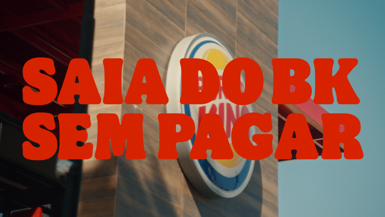 Burger King traz de volta a campanha Saia do BK Sem Pagar, oferecendo pontos no Clube BK na compra de um combo e troca por outro sanduíche.
