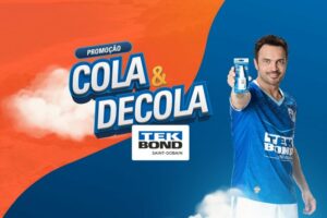 Promovida pela Tekbond Saint-Gobain, a promoção Cola & Decola, irá anunciar os ganhadores de seu último sorteio no início de maio.