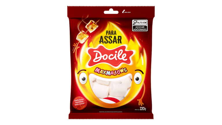 A Docile, referência na produção de doces, lança mais um produto que promete encantar os apaixonados por marshmallow: a versão para assar.