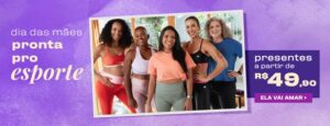 Netshoes prepara campanha para o Dia das Mães, com filme que retrata a dificuldade em conciliar a rotina materna e a prática esportiva.
