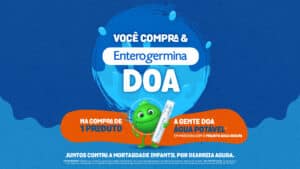 Enterogermina continua sua missão de reduzir a mortalidade infantil causada por diarreia aguda, segunda maior causa de mortalidade infantil.