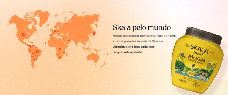 A Skala Cosméticos tem se consolidado como referência na comercialização de produtos de ótimo custo-benefício para o cuidado com os cabelos.