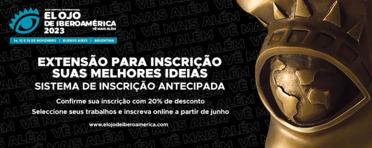 O Festival Internacional El Ojo de Iberoamérica acaba de anunciar a extensão do prazo final do Sistema de Inscrição Antecipada 2023.
