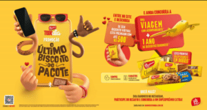 Bauducco lança, para aperfeiçoar a experiência dos consumidores e ampliar a visibilidade da marca, a promoção "O Último Biscoito do Pacote".
