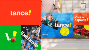 A nova marca do Lance!, apresentada aos usuários da plataforma nesta quinta-feira, leva o conceito "Uma exclamação muda tudo!".