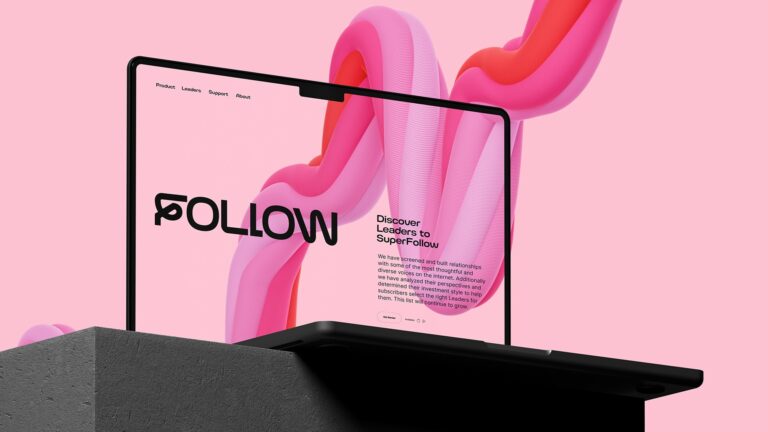 Tátil Design assina o branding da plataforma de investimento americana Follow Invest, fintech voltada para as novas gerações de investidores.