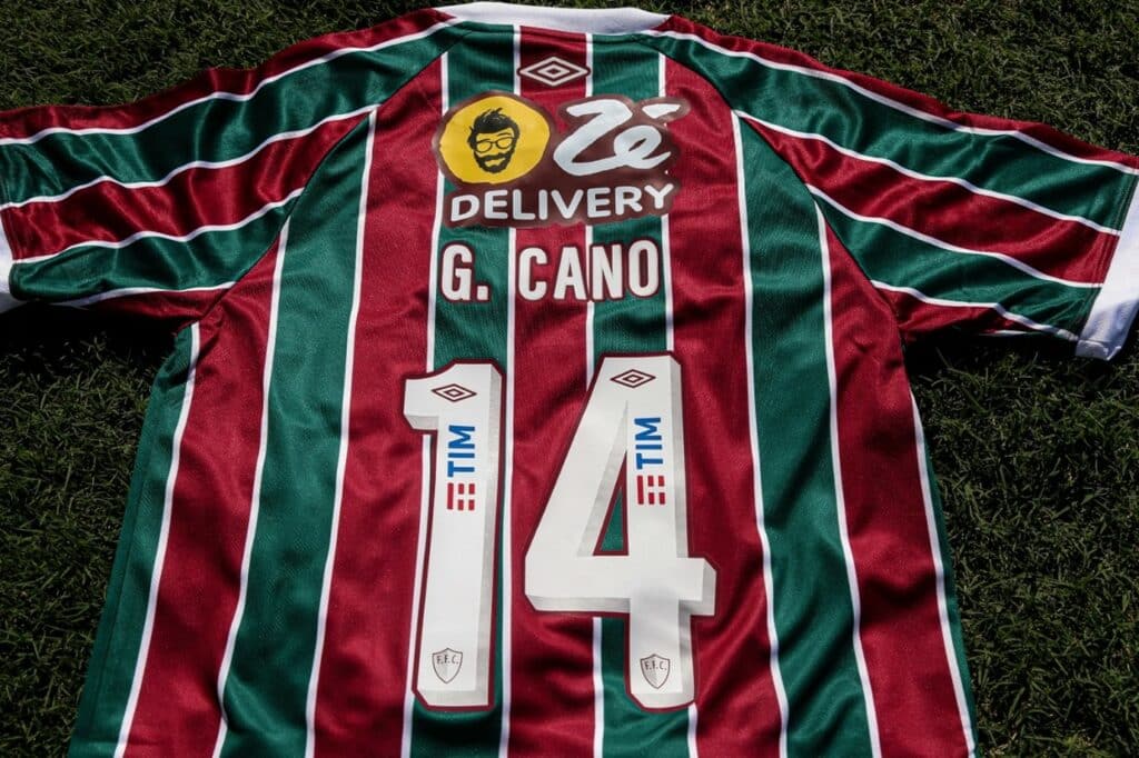 O Zé Delivery anuncia patrocínio ao Fluminense e vai estampar as costas da camisa de jogo do clube carioca.